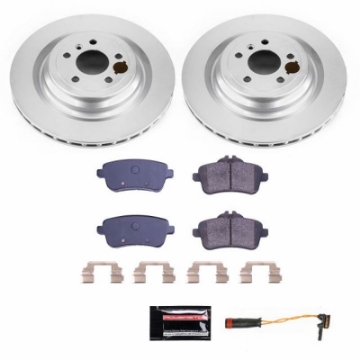 Picture of Power Stop 13-16 Mercedes-Benz GL350 Rear Z23 Evolution Sport Coated Brake Kit
