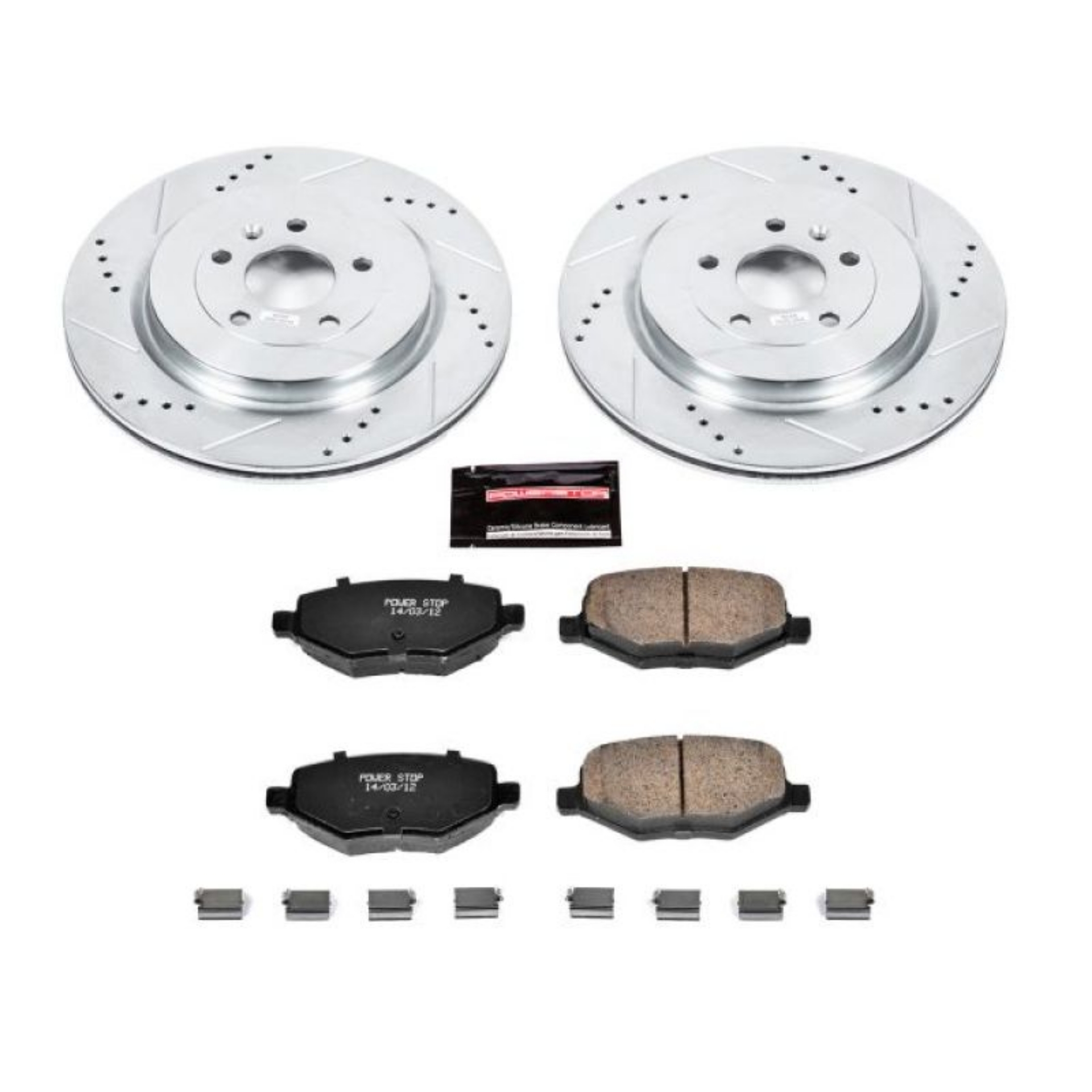 Picture of Power Stop 18-19 Ford Flex Rear Z23 Evolution Sport Brake Kit