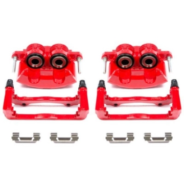 Picture of Power Stop 98-02 Chevrolet Camaro Front Red Calipers w-Brackets - Pair