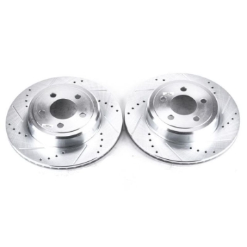 Picture of Power Stop 05-19 Chrysler 300 Rear Evolution Drilled & Slotted Rotors - Pair