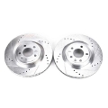 Picture of Power Stop 11-14 Ford Mustang Front Evolution Drilled & Slotted Rotors - Pair