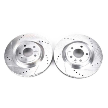 Picture of Power Stop 11-14 Ford Mustang Front Evolution Drilled & Slotted Rotors - Pair