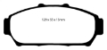 Picture of EBC 94-01 Acura Integra 1-8 Yellowstuff Front Brake Pads