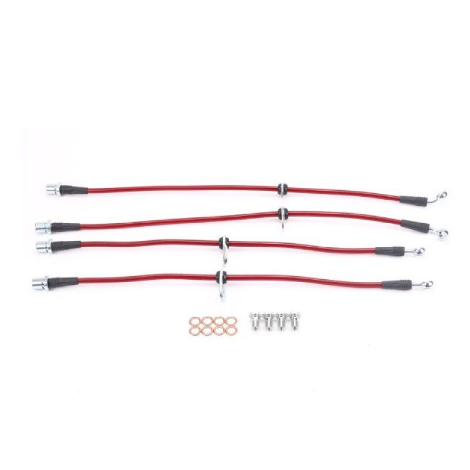 Picture of Power Stop 08-10 Subaru Impreza Front & Rear SS Braided Brake Hose Kit