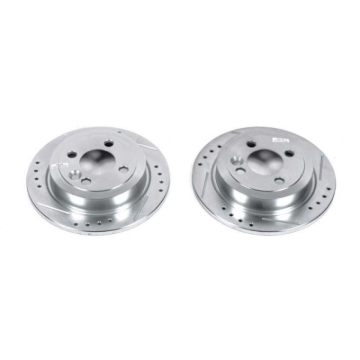 Picture of Power Stop 07-16 Mini Cooper Rear Evolution Drilled & Slotted Rotors - Pair