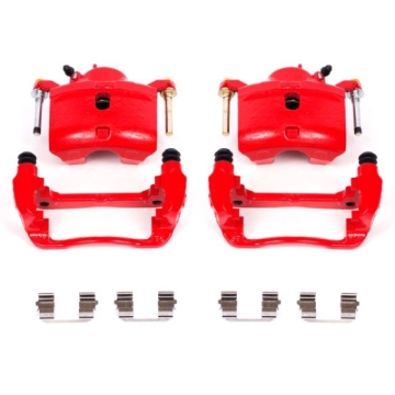 Picture of Power Stop 13-15 Acura ILX Front Red Calipers w-Brackets - Pair