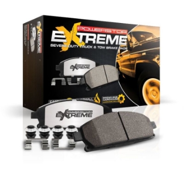 Picture of Power Stop 00-02 Dodge Ram 2500 Front Z36 Truck & Tow Brake Pads w-Hardware