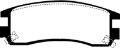 Picture of EBC 94-95 Buick Regal 3-1 Yellowstuff Rear Brake Pads