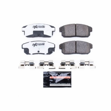 Picture of Power Stop 01-02 Infiniti G20 Rear Z26 Extreme Street Brake Pads w-Hardware