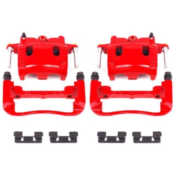 Picture of Power Stop 04-06 Infiniti QX56 Front Red Calipers w-Brackets - Pair