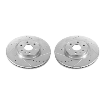 Picture of Power Stop 10-16 Cadillac SRX Front Evolution Drilled & Slotted Rotors - Pair