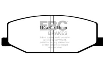 Picture of EBC 94-95 Suzuki Samurai Greenstuff Front Brake Pads