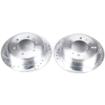 Picture of Power Stop 06-10 Hummer H3 Rear Evolution Drilled & Slotted Rotors - Pair