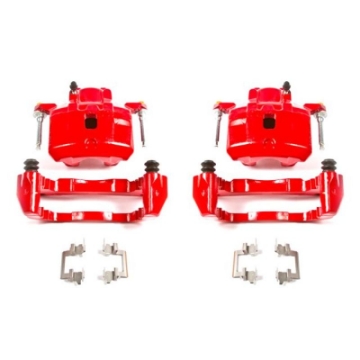 Picture of Power Stop 01-05 Chrysler Sebring Front Red Calipers w-Brackets - Pair