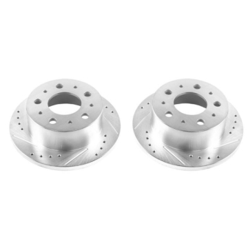Picture of Power Stop 14-19 Ram ProMaster 1500 Rear Evolution Drilled & Slotted Rotors - Pair