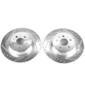 Picture of Power Stop 15-19 Ford Edge Rear Evolution Drilled & Slotted Rotors - Pair