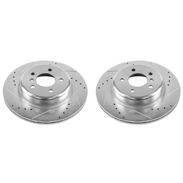 Picture of Power Stop 11-16 BMW 528i Rear Evolution Drilled & Slotted Rotors - Pair