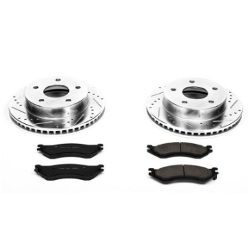 Picture of Power Stop 00-01 Dodge Ram 1500 Front Z23 Evolution Sport Brake Kit