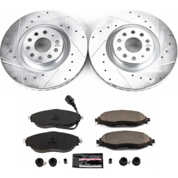 Picture of Power Stop 15-21 Volkswagen GTI Front Z23 Evolution Sport Brake Kit