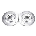 Picture of Power Stop 04-09 Cadillac SRX Front Evolution Drilled & Slotted Rotors - Pair