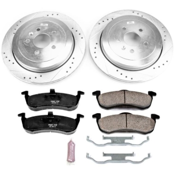 Picture of Power Stop 13-18 Lincoln MKT Rear Z23 Evolution Sport Brake Kit