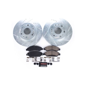 Picture of Power Stop 07-08 Cadillac Escalade Front Z23 Evolution Sport Brake Kit