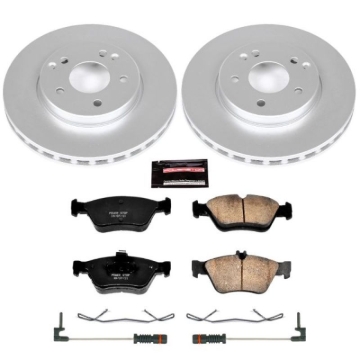 Picture of Power Stop 99-00 Mercedes-Benz C230 Front Z23 Evolution Sport Coated Brake Kit