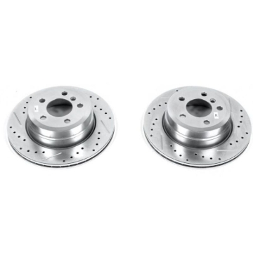 Picture of Power Stop 07-18 BMW X5 Rear Evolution Drilled & Slotted Rotors - Pair
