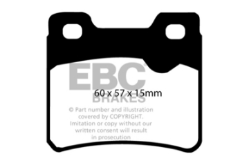 Picture of EBC 94-96 Saab 900 2-0 Turbo Redstuff Rear Brake Pads