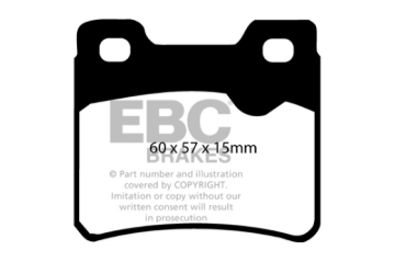 Picture of EBC 94-96 Saab 900 2-0 Turbo Ultimax2 Rear Brake Pads