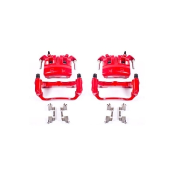 Picture of Power Stop 05-18 Nissan Frontier Front Red Calipers w-Brackets - Pair