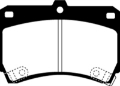 Picture of EBC 94-97 Ford Aspire 1-3 manual Greenstuff Front Brake Pads