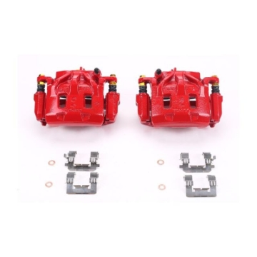 Picture of Power Stop 06-07 Subaru B9 Tribeca Front Red Calipers w-Brackets - Pair