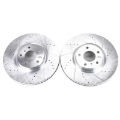 Picture of Power Stop 07-08 Infiniti G35 Front Evolution Drilled & Slotted Rotors - Pair