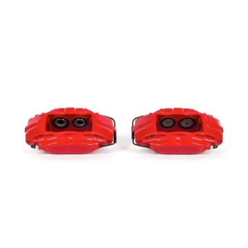 Picture of Power Stop 10-15 Chevrolet Camaro Front Red Calipers w-o Brackets - Pair