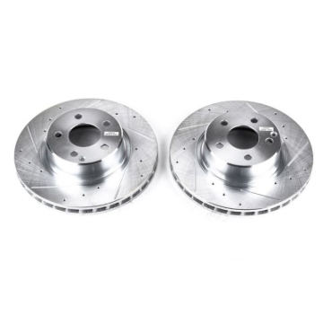 Picture of Power Stop 03-06 Mercedes-Benz CL500 Front Evolution Drilled & Slotted Rotors - Pair