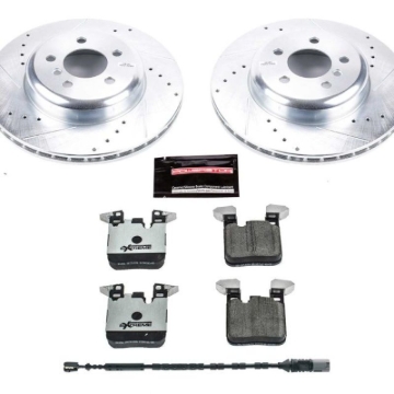Picture of Power Stop 16-18 BMW 320i xDrive Rear Z26 Street Warrior Brake Kit