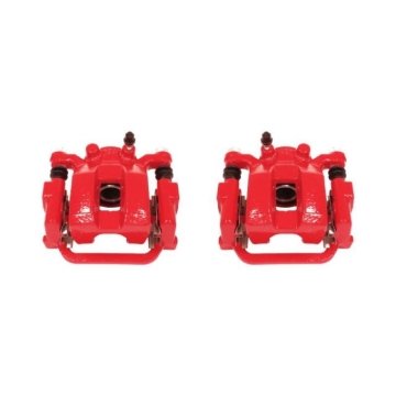 Picture of Power Stop 03-08 Infiniti FX35 Rear Red Calipers w-Brackets - Pair