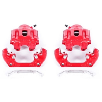 Picture of Power Stop 94-95 BMW 540i Front Red Calipers w-Brackets - Pair