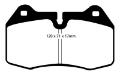 Picture of EBC 94-99 BMW M5 3-8 E34 Redstuff Front Brake Pads