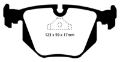 Picture of EBC 94-99 BMW M5 3-8 E34 Redstuff Rear Brake Pads