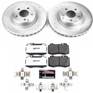 Picture of Power Stop 03-06 Mercedes-Benz E500 Front Z26 Street Warrior Brake Kit