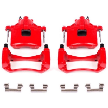 Picture of Power Stop 00-05 Buick LeSabre Front Red Calipers w-Brackets - Pair