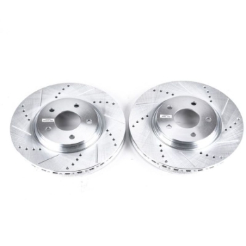 Picture of Power Stop 05-08 Chevrolet Cobalt Front Evolution Drilled & Slotted Rotors - Pair