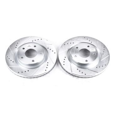 Picture of Power Stop 11-17 Nissan Juke Front Evolution Drilled & Slotted Rotors - Pair