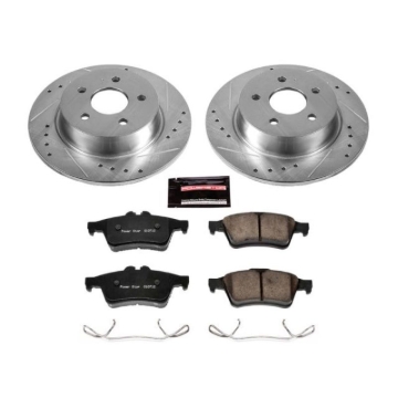 Picture of Power Stop 13-18 Ford C-Max Rear Z23 Evolution Sport Brake Kit