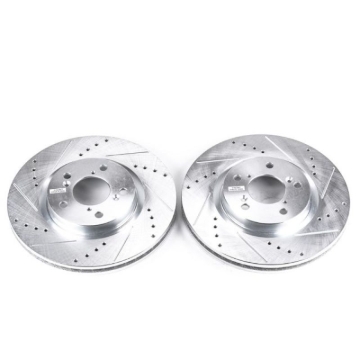 Picture of Power Stop 09-14 Acura TL Front Evolution Drilled & Slotted Rotors - Pair