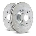 Picture of Power Stop 99-06 Audi TT Rear Evolution Drilled & Slotted Rotors - Pair