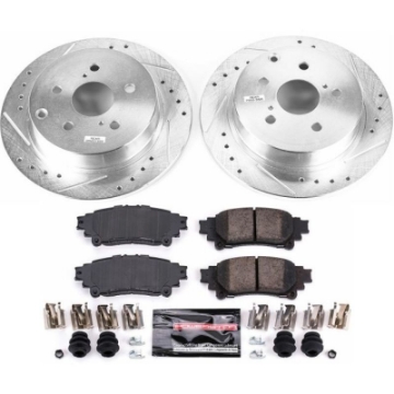 Picture of Power Stop 16-18 Toyota Mirai Rear Z23 Evolution Sport Brake Kit