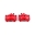 Picture of Power Stop 97-99 Acura CL Front Red Calipers w-Brackets - Pair